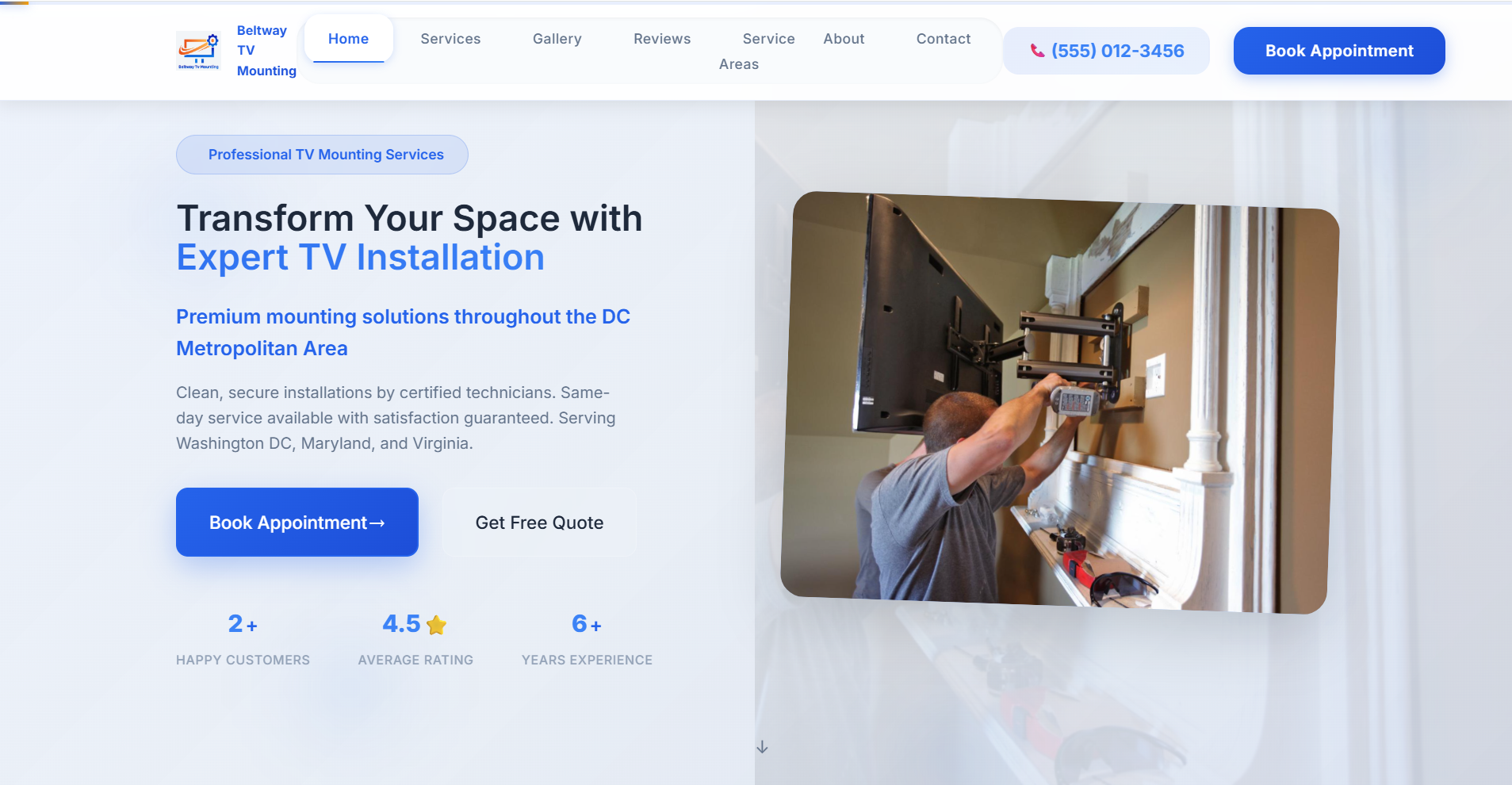 Beltway TV Mounting Services screenshot