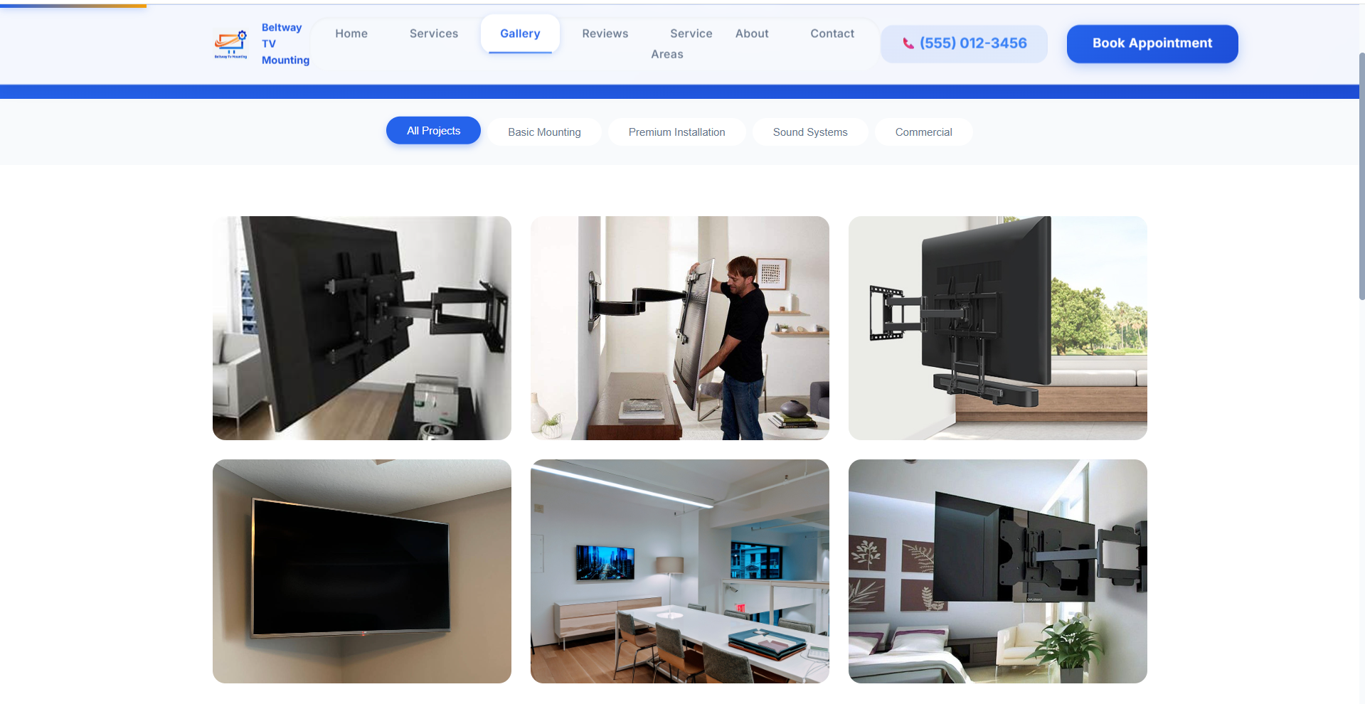 Beltway TV Mounting Services screenshot